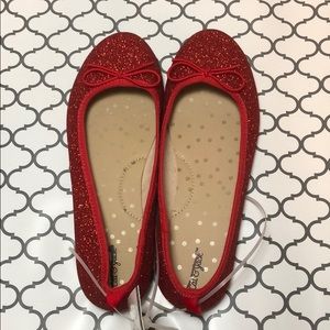 NWT CAT & JACK Girls Dress Ballet Flats